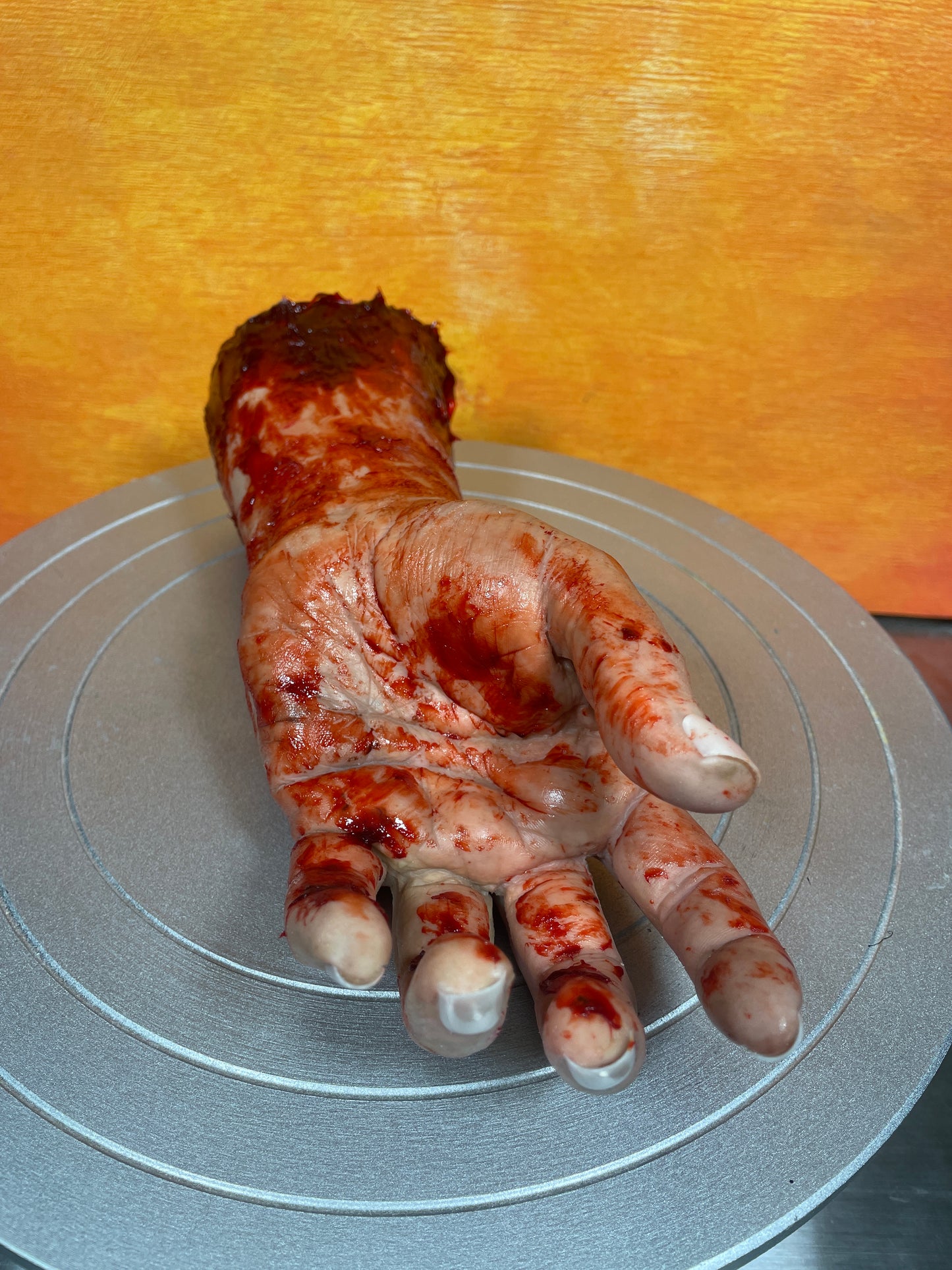 Severed hand Halloween Horror prop