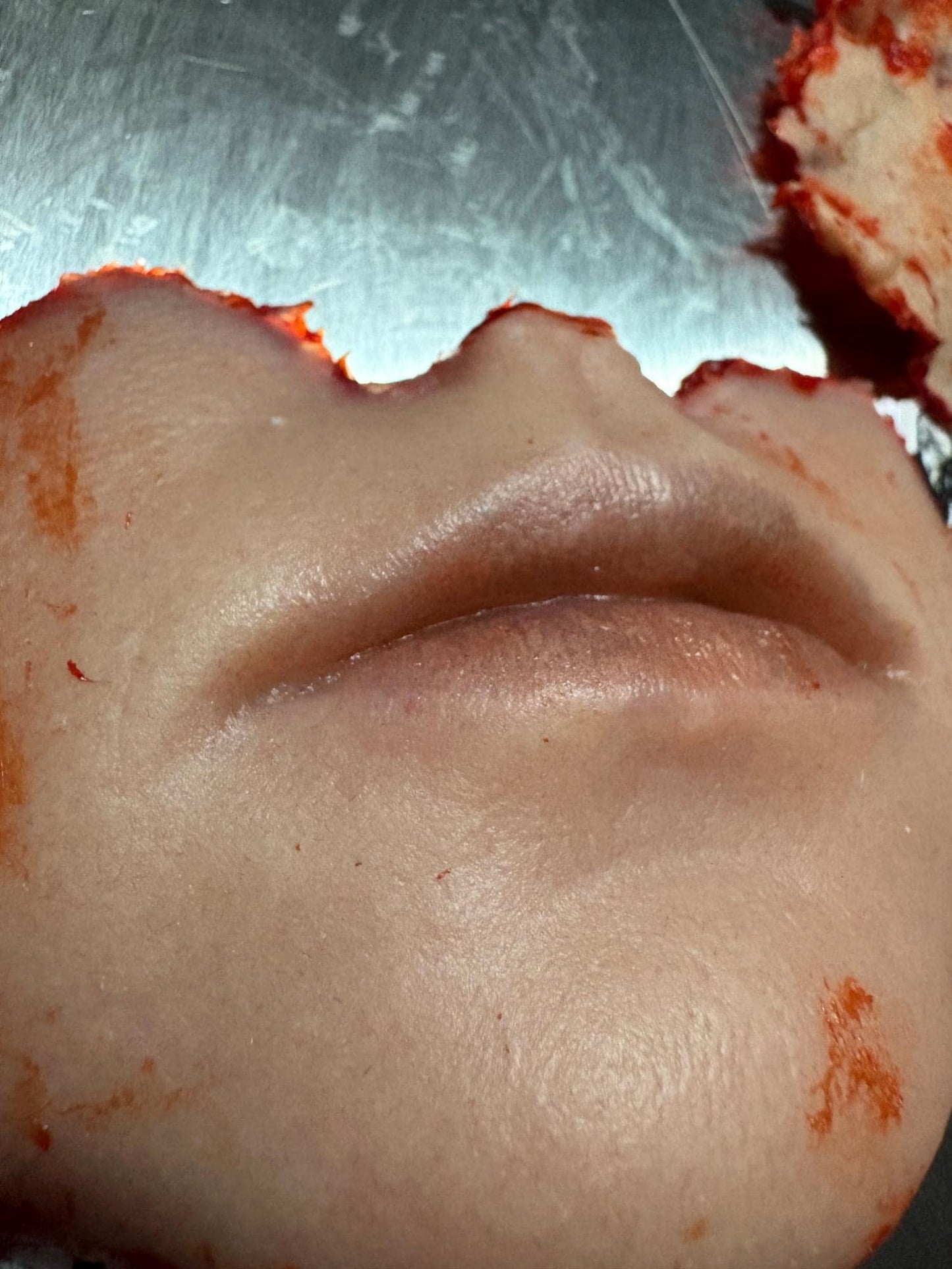 Ed Gein Style Severed Lips Prop – Horror Display Trophies