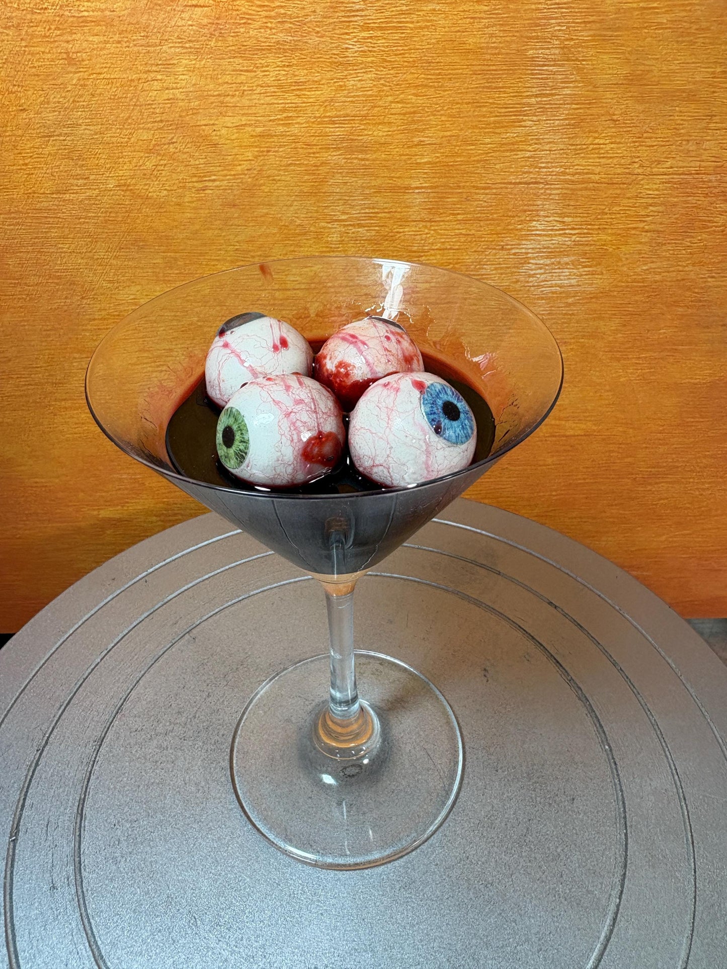 Bloody Eyeball Martini - Halloween Prop